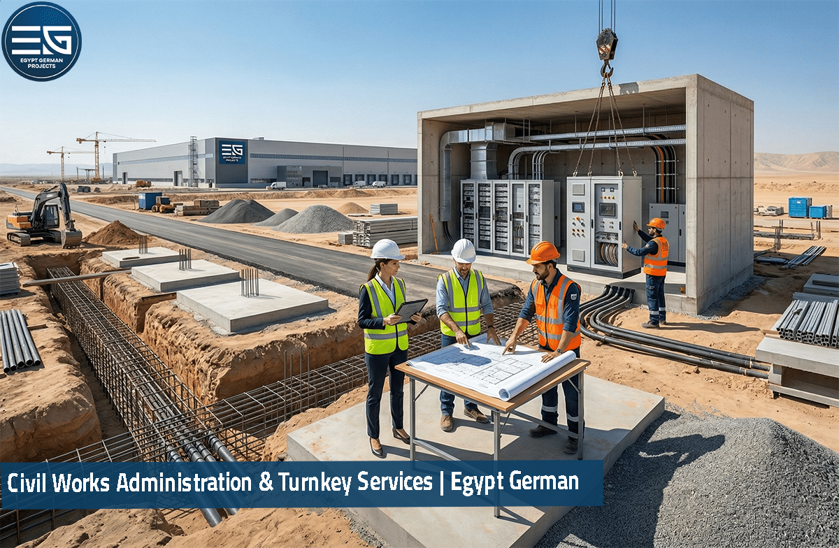 Civil Works Administration & Turnkey Services | Egypt German