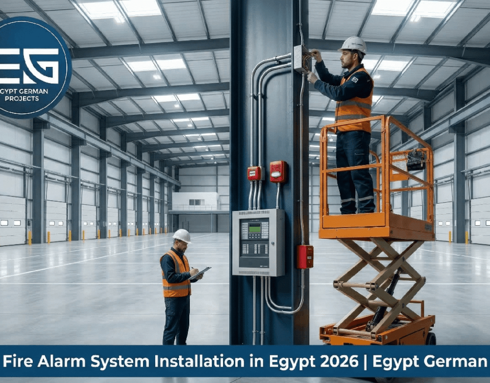Fire Alarm System Installation in Egypt 2026 | Egypt German