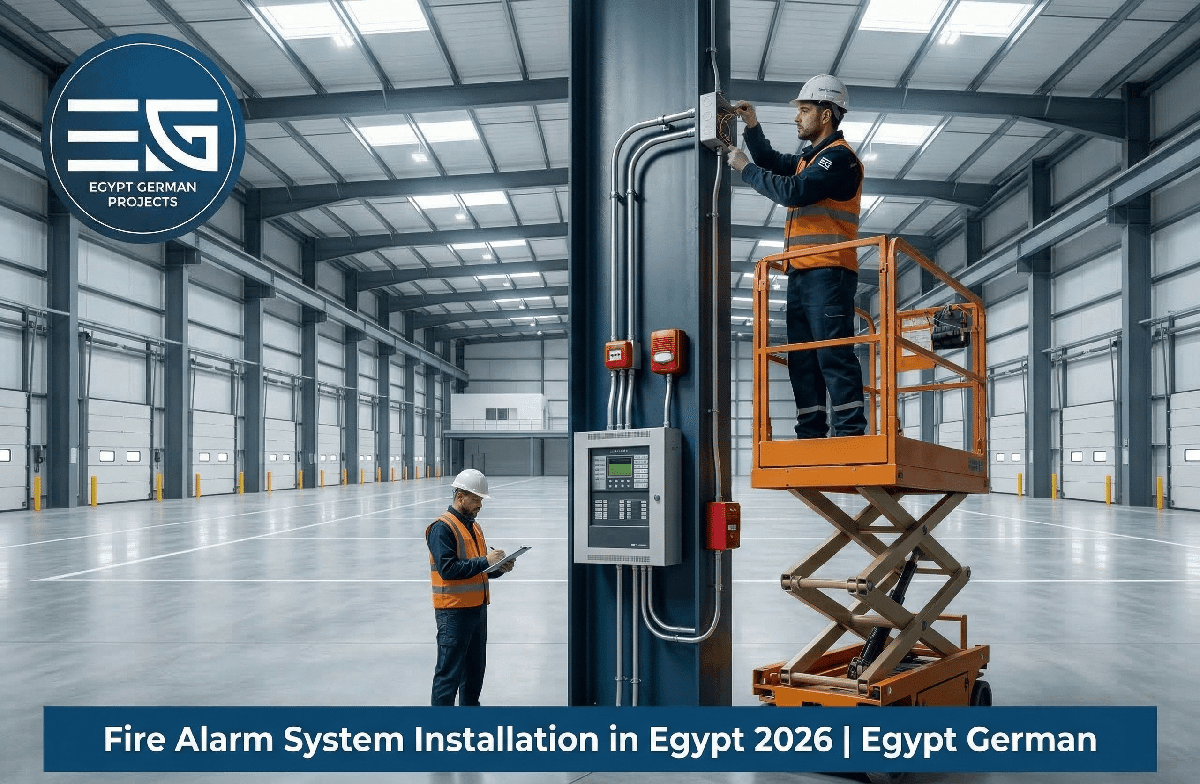 Fire Alarm System Installation in Egypt 2026 | Egypt German