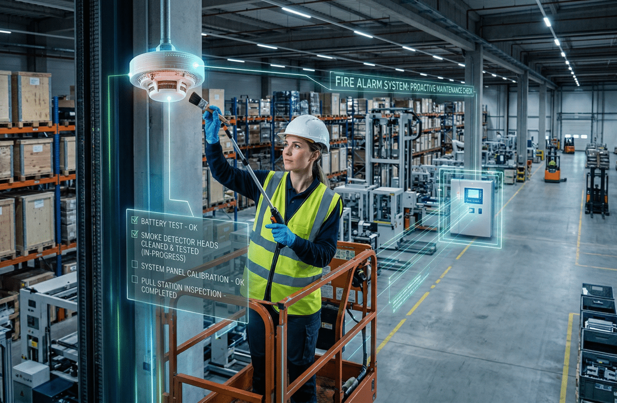 Fire Alarm System Maintenance Repair 2026 Egypt German