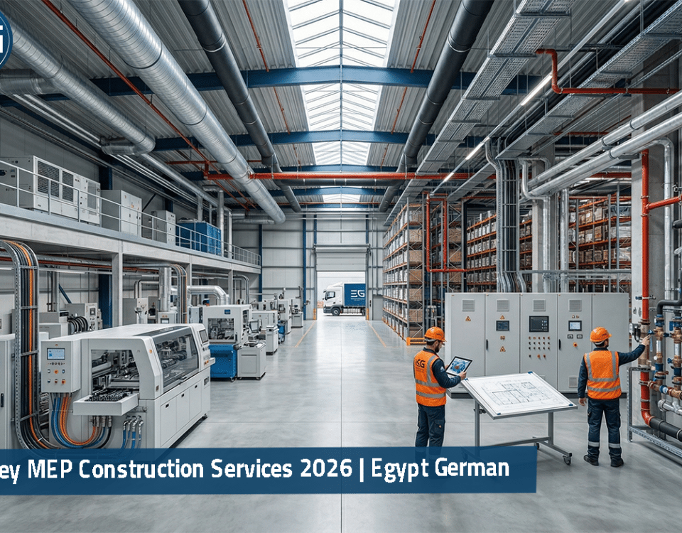 Turnkey MEP Construction Services 2026 Egypt German