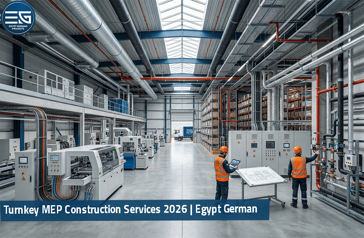 Turnkey MEP Construction Services 2026 Egypt German