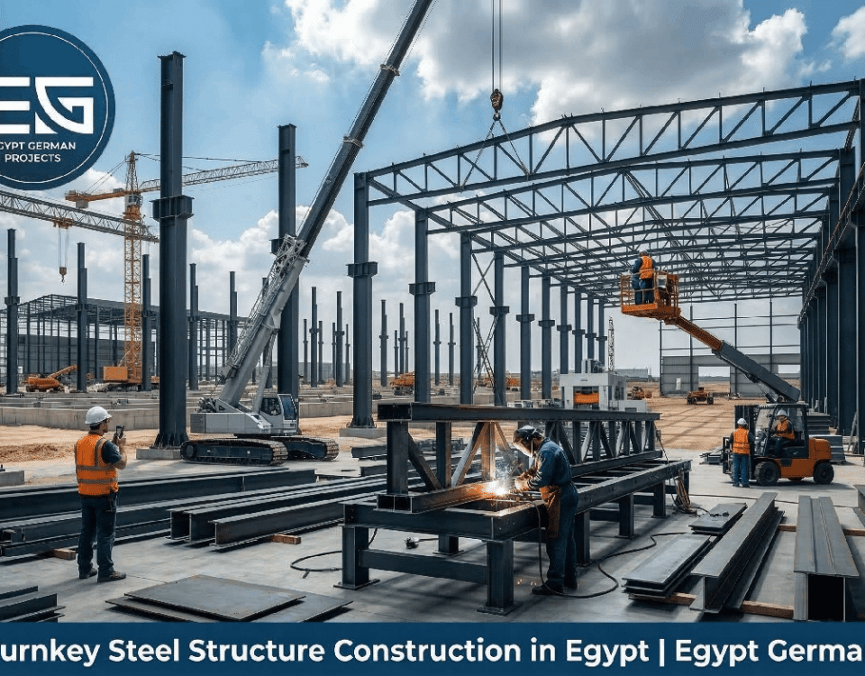 Turnkey Steel Structure Construction in Egypt | Egypt German