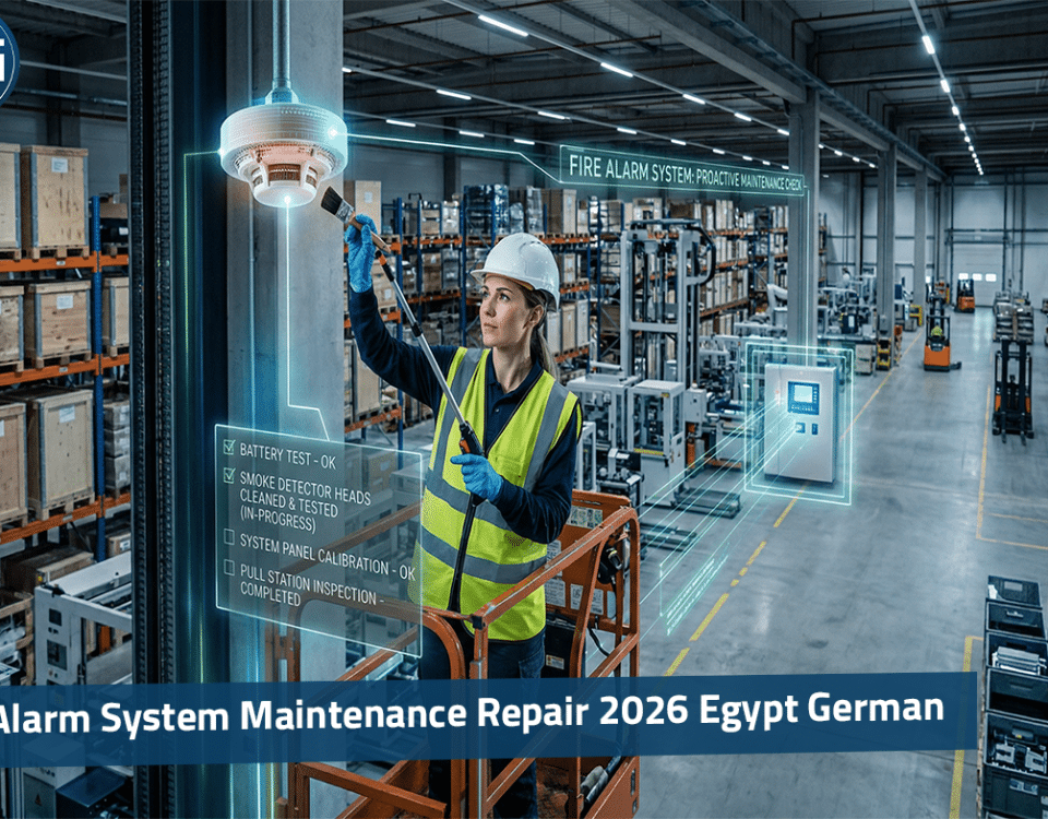 Fire Alarm System Maintenance Repair 2026 Egypt German