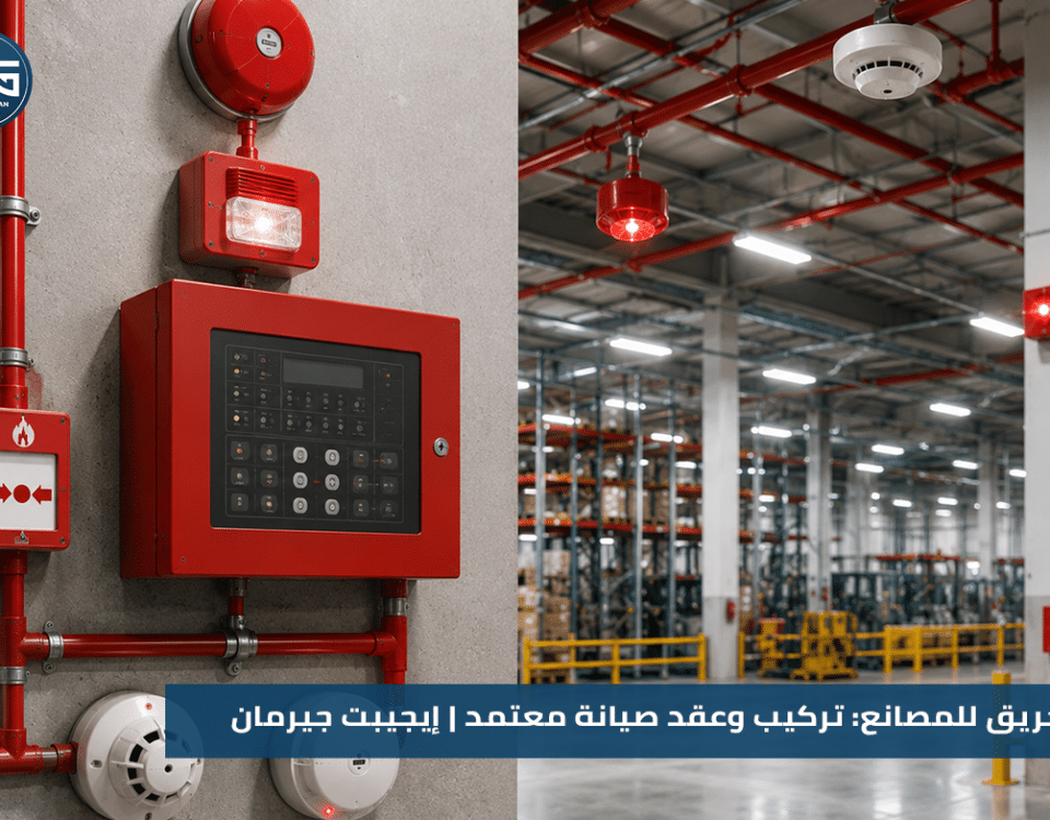 إنذار حريق للمصانع تركيب وعقد صيانة معتمد | إيجيبت جيرمان